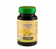 Nektón Gelb 60g - Doplnok potravy s kvetmi aksamitníka na zvýraznenie žltej farby peria.