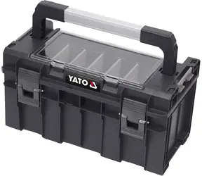 YATO YT-09183 / Box na náradie plastový s organizérom / 450x260x240mm