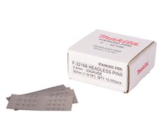 Makita F-32168 Klince nerezové nastreľovacie / 0.6 mm / dĺžka 30 mm / 10.000 ks