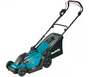Makita DLM330ST / Aku Kosačka na trávu / 18V / 4.300 ot-min / až 270 m2 / záber 33 cm / kôš 30 l / 1x 5.0 Ah