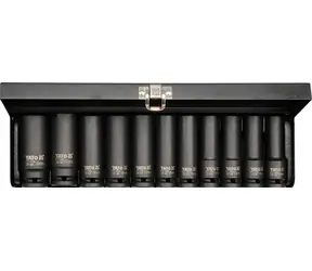 YATO YT-1054 / Sada nástavcov 1/2" rázové šesťhranné hlboké 11 ks