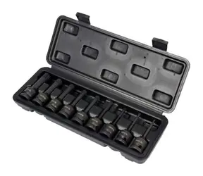 YATO YT-10691 / Sada nástrčných rázových nástavcov SPLINE 1/2" 9ks