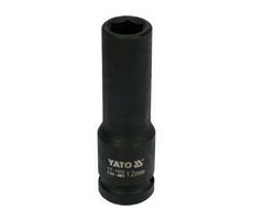 YATO YT-1032 / Nadstavec 1/2" rázový šesťhranný hlboký 12 mm / CrMo