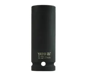 YATO YT-1041 / Nadstavec 1/2" rázový šesťhranný hlboký 21 mm / CrMo