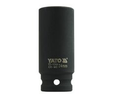 YATO YT-1044 / Nadstavec 1/2" rázový šesťhranný hlboký 24 mm / CrMo