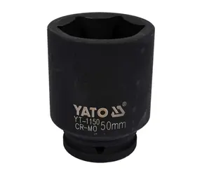 YATO YT-1150 / Nadstavec 3/4" rázový šesťhranný hlboký 50 mm / CrMo