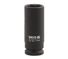 YATO YT-1178 / Nadstavec 1&quot; rázový šesťhranný hlboký 33 mm / CrMo