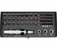 YATO YT-28000 / Sada ručných príklepových skrutkovačov 32ks