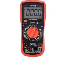 YATO YT-73083 / Digitálny multimeter / AC 0-600V / DC 0-600V / DC 0-20A