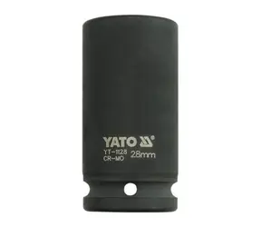 YATO YT-1128 / Nadstavec 3/4" rázový šesťhranný hlboký 28 mm / CrMo