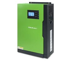 Qoltec 53886 Solárna nabíjacia stanica 24V čierna - zelená / 6KVA / 3.5kW / 100A / LCD displej