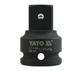 YATO YT-1168 / Nadstavec adaptér 3/4" - 1" / rázový / CrMo