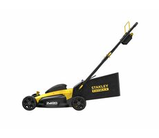 Stanley V20 SFMCMW2651M / Aku Kosačka na trávu / 18V / záber 48 cm / kôš 40 l / 2x 4.0Ah