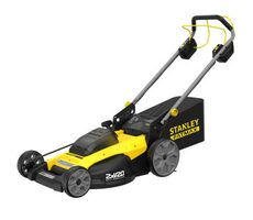 Stanley V20 SFMCMWS251B / Aku Kosačka na trávu / 18V / záber 49.5 cm / kôš 40 l / bez aku