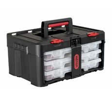 Keter Stack'N'Roll Sada organizérov čierna / 3 organizéry / 48.1 x 23.3 x 33.2 cm