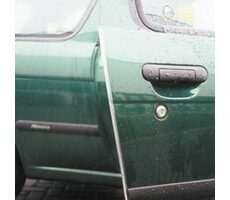 Carpoint Lišty ochranné na hranu dverí 60cm 2ks - číre