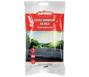 Carlson čistiace obrúsky na sklá 26ks