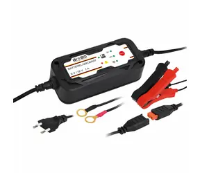 Aroso Nabíjačka autobatérií riadená mikroprocesorom Pb/gél 6V 0.55A / 12V 1A