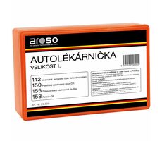 Aroso Autolekárnička na poskytnutie predlekárskej prvej pomoci - plastová