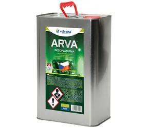 Velvana Čistič motorov Arva bezoplachová 4l - CZ verzia