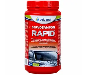 Velvana Servošampon Rapid pre strojné aj ručné umývanie vozidiel - 750g