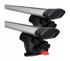 Aroso 20.865 Priečniky na klasické pozdĺžniky / hagusy Panther XL 127cm - aluminium / uzamykateľné / aero kríž