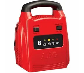 AEG Nabíjačka autobatérií riadená mikroprocesorom Pb/gél 12V 8A - plne automatická / 5 nabíjacích fáz