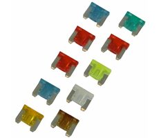 Carpoint Poistky nožové ploché micro - sada 10ks