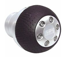 Carpoint Hlavica radiacej páky aluminium (čierna koža) / univerzálna