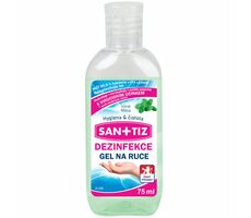 Sanitiz Dezinfekčný gél na ruky - dezinfekcia 75ml - parfém mäta / obsahuje Aloe Vera