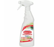 Sanitiz čistiaci prostriedok na kúpeľne a vodný kameň - dezinfekcia 500ml - parfém Jungle rain