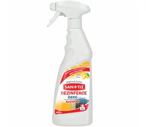Sanitiz čistiaci prostriedok na kuchyne - dezinfekcia 500ml - parfém citrón