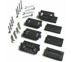 G3 Sada vyrovnávacích gumových adaptérov pre vozidlá so zaguľatenou strechou - pre priečniky Atlantic /