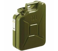 Aroso 5880 Kanister na pohonné hmoty / benzín / naftu 10l / kovový - Army