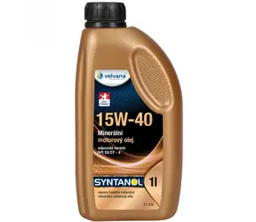 Velvana Minerálny motorový olej Syntanol 15W-40 1l