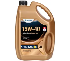 Velvana Minerálny motorový olej Syntanol 15W-40 4l