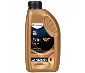 Velvana Minerálny motorový olej pre dvojtaktné motory Syntanol SAE 40 Extra M2T 1l