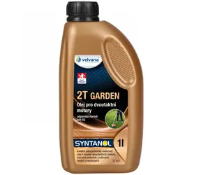 Velvana Motorový olej pre dvojtaktnú záhradnú techniku Syntanol Garden 2T 1l