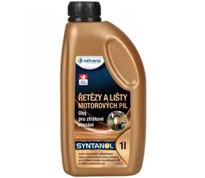 Velvana Olej pre stratové mazanie na reťaze a lišty motorových píl Syntanol 1l