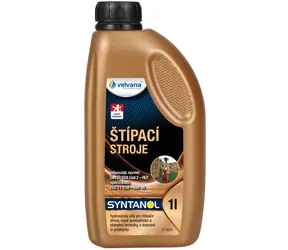 Velvana Olej pre štiepacie stroje a malú poľnohospodársku a stavebnú techniku Syntanol 1l
