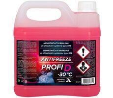 Velvana chladiaca kvapalina Antifreeze Profi D - 3l Readymix -30°C