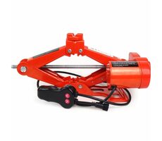 AMiO Hever nožnicový elektrický 3000kg 120-350mm - pripojenie do zásuvky zapaľovača 12V DC