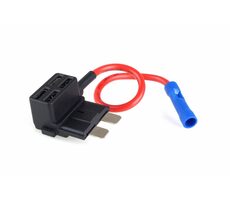 AMiO Držiak nožovej poistky MiDi s odbočkou / bypass 12V 20A - pre pripojenie ďalších spotrebičov