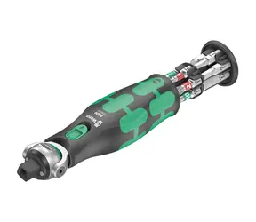 WERA 8009 Zyklop Pocket Imperial Set 1 / Bitový skrutkovač / 1/4 "a 3/8"