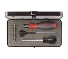 Wiha 26893 Súprava momentových skrutkovačov TorqueVario-S / 0.8-5.0 Nm / 14 dielov
