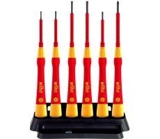 Wiha 42989 Sada jemných skrutkovačov PicoFinish Electric / 6 skrutkovačov / Phillips / ploché