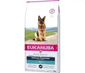 Eukanuba German Shepherd 12 kg / granule pre psy / pre dospelého Nemeckého ovčiaka od 1 roka