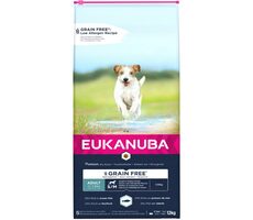 Eukanuba Adult Small &amp; Medium Breed - Ocean fish 12 kg / granule pre psov / pre dospelé malé a stredné plemená