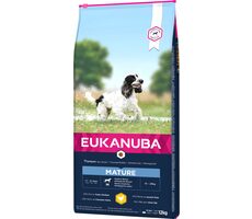 Eukanuba Mature Medium 15 kg / granule pre psy / pre stredné plemená 10-25 kg / od 7 rokov