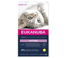 Eukanuba Kitten with chicken 2 kg / Granule pre mačky / s kuraťom
